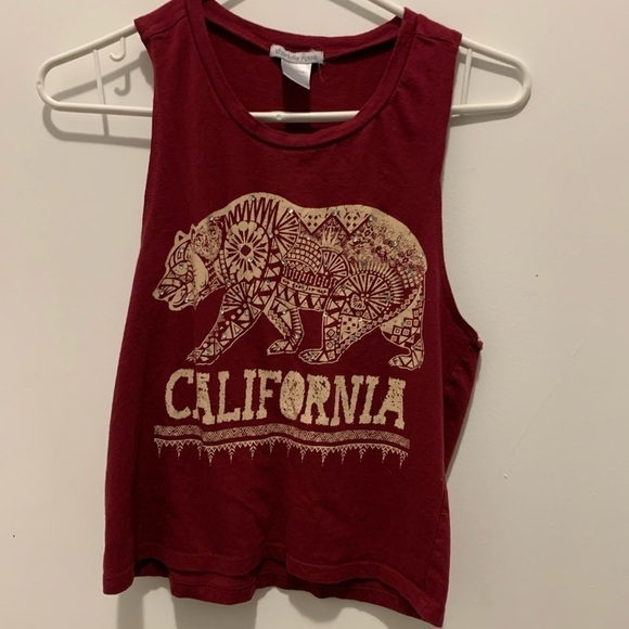 Charlotte  Russe Printed Crop Top - Picture 1 of 4